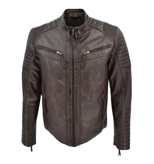 LEATHER MEN'S JACKET